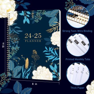Best 12 Month Monthly Organizer Planner Notebook