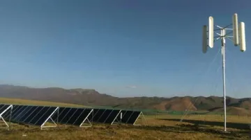 RICHUAN 3KW vertical axis wind turbines(Permanent Magnet Genertor, AC Genertor)