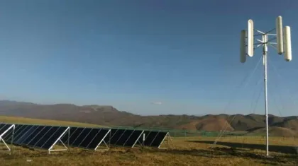 5KW New Energy Vertical Axis Wind Turbines