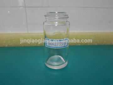 60ml clear glass spice jar