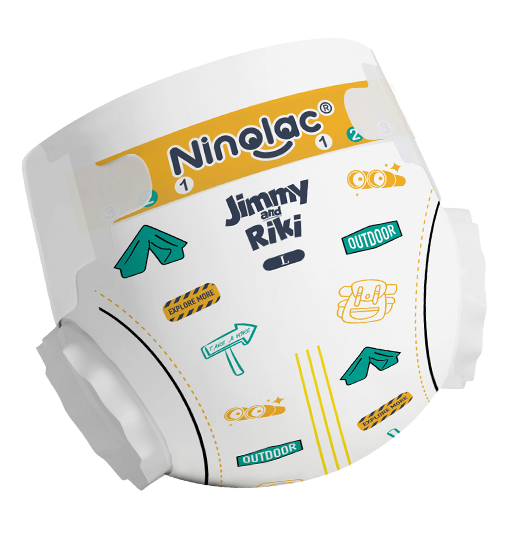 Fraldas de bebês ultra-absorventes com conforto gentil