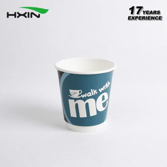 10oz disposable double wall hollow coffee paper cup