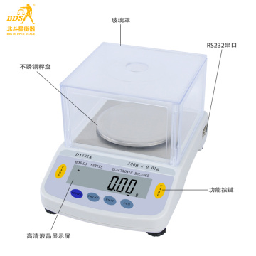 High Precision 300g/0.01g Laboratory Balance