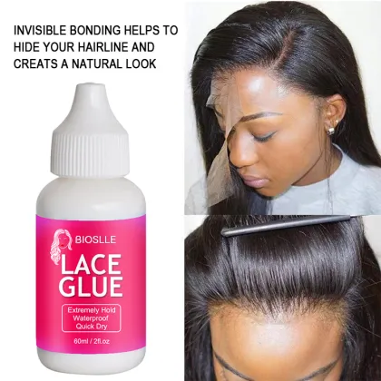 BIOSLLE Private Label 60ml Waterproof Extreme Hold Invisible Hair Wig Glue