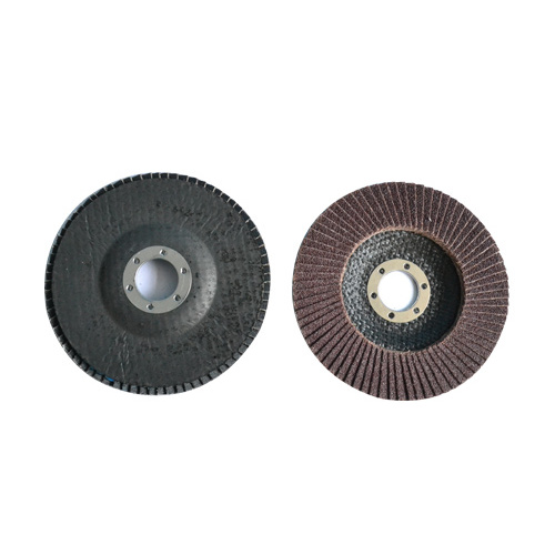 Poles Logam Aluminium Oxide Flap Disc