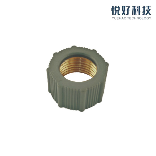 HPB57 3 connettori per tubi in ottone, lunghezza 20 mm