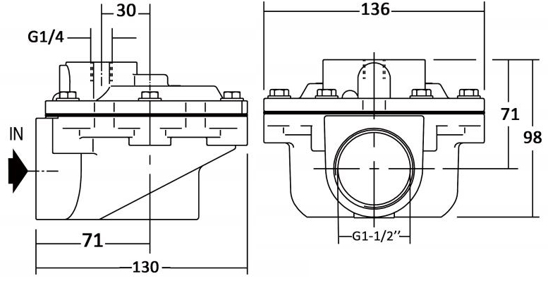 G353A045 dimension