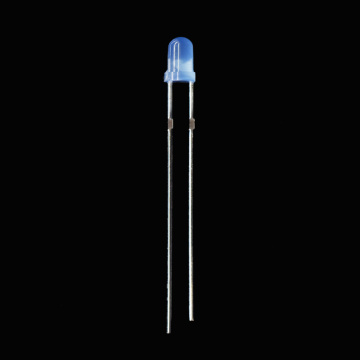 ਸੁਪਰ ਬ੍ਰਾਇਟ 3mm ਬਲਿ Blue ਡਿਫੂਜ਼ਡ LED 465nm-470nm