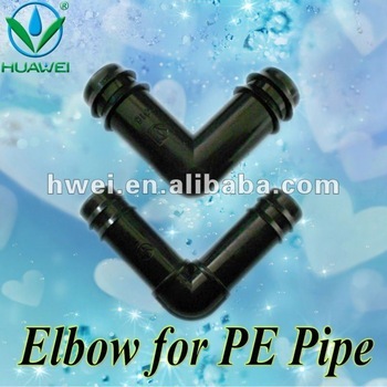 barb fittings elbow for 12mm drip pipe