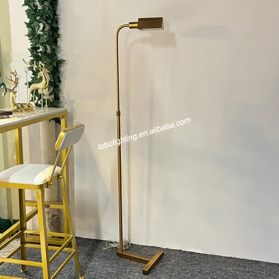 Wholesale Customizable Vintage Hotel Decor Copper Floor Lamp