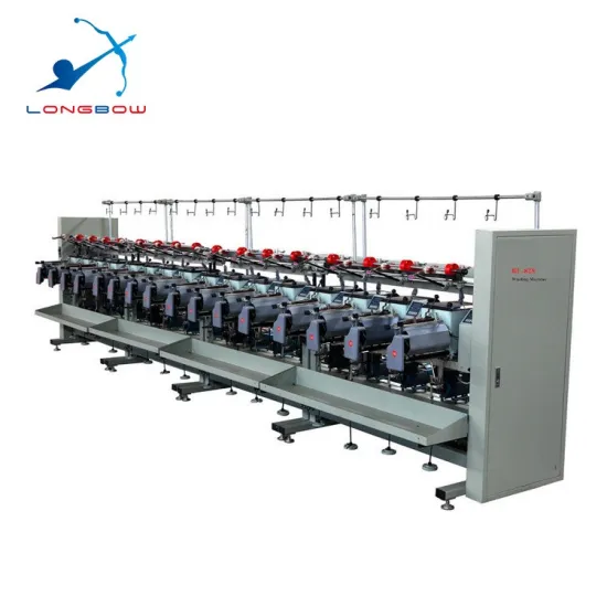 BL-828 LONGBOW Textile Spinning Machinery: Electric Motor Sewing Thread Winding and Metallic Yarn Covering Machine