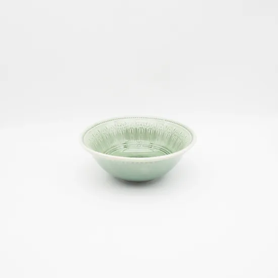 Color Glazed Salad Ceramic Ramen Bowl for home