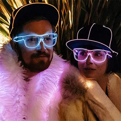 New Era Shiny Color Light-Up Snapback Baseball Cap