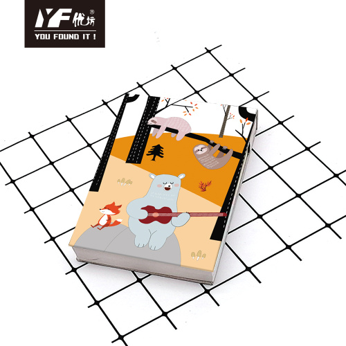 Memo Pad Animal friend hardcover memo pad Manufactory