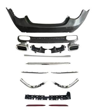 Maybach Bumper Grille Headlight License Plate Body Kits for Benz W223