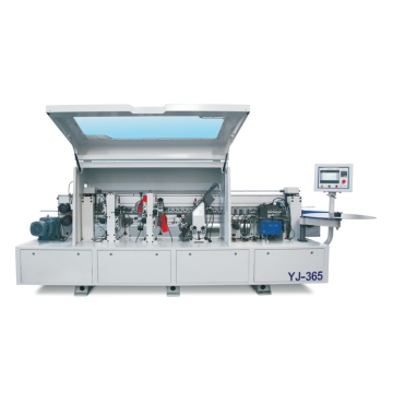 YJ -365 MDF &amp; Melamina Panel Banding Banding Linea di produzione - Automatico, 25m/min, CE ISO9001 Certificato