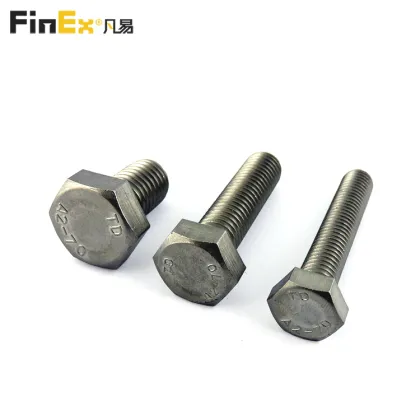 High Strength Hardware Fastener Stainless Steel Hex Bolts