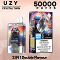 Buy Vapes Wholesale UZY 50000 Big Puff 50k Double Flavor