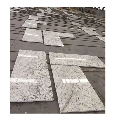 Portuguar Colorado White Granite Himalaya Stone Slabs for Countertops