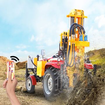 200m Depth Tractor-Mounted Portable Drilling Rig for Sale in Dubai