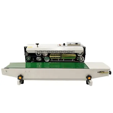 Full-Automatic Continuous Foil Plastic Bag Heat Sealing Machine for Aluminum