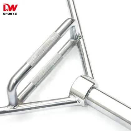 Hex Barbell for High Strength Training: Weight Lifting, Squats, and Shrug Exercises