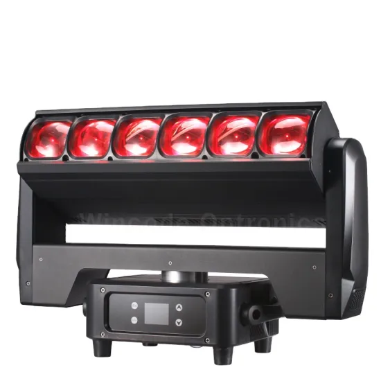 Best Double Rotating 6x60W Beam DJ DMX Stage Light