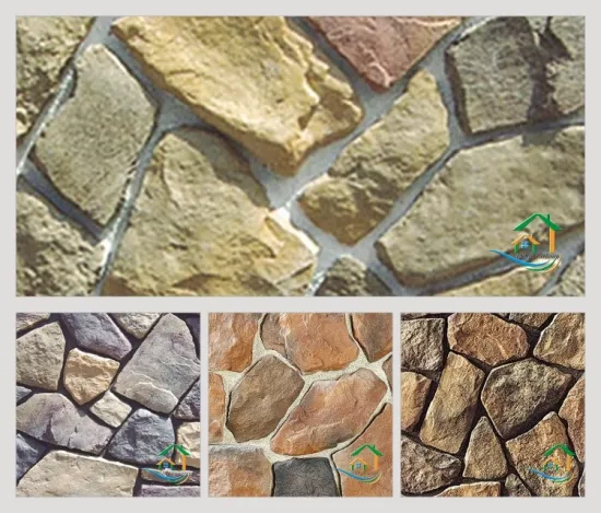 Facade decorative stone wall covering