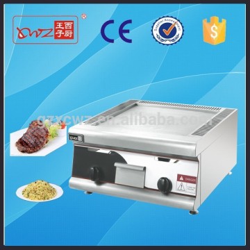 Manufacturer selling outdoor gas griddle with steel top