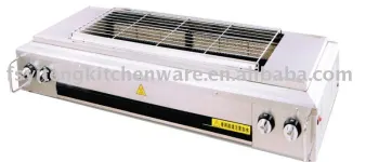 Stainless Steel Smokeless Gas BBQ Grill