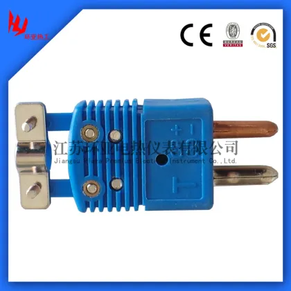 Manufacturer K/J/E/N/T type thermocouple connector/plug