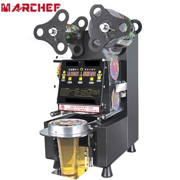 CE Automatic Electric Susu Tea 200mm Makanan Plastik Plastik Mesin Sealing