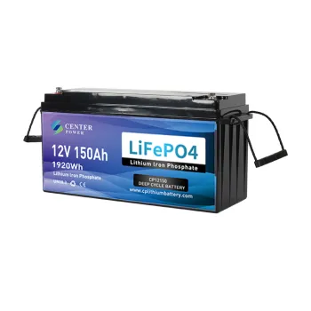 Customized Center Power 12V LiFePO4 Batteries for Solar RV Applications