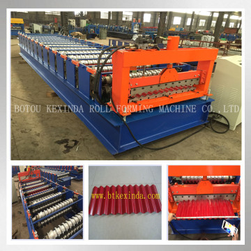 836 CORRUGATED METAL ROOFING PANEL ROLL FORMING MACHINERY FOR SALE