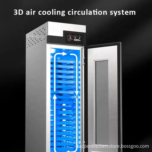 Professional Commercial Baking Equipment: Bread Making Machine, Dough Proofer Cabinet with 18 Trays - Ideal for Bakery Use