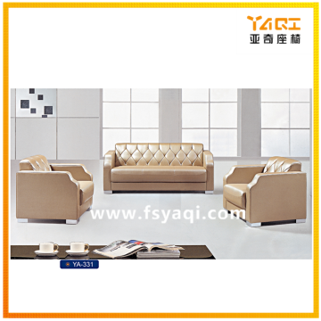 2016 modern leather office waiting room sofa YA-331