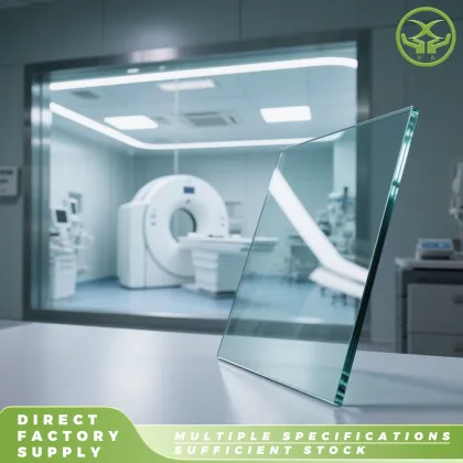 High‑Transparent Medical Radiation‑Proof Lead Glass