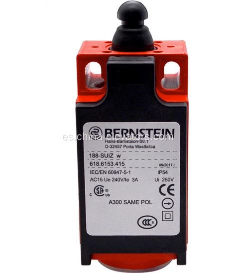 Interruptor de polea de tensión KM254372 para ascensores Kone