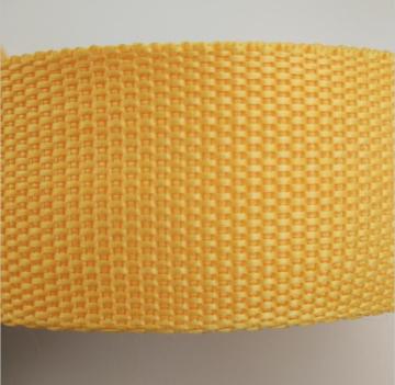 Yellow 900D hollow plain pattern colorful webbing