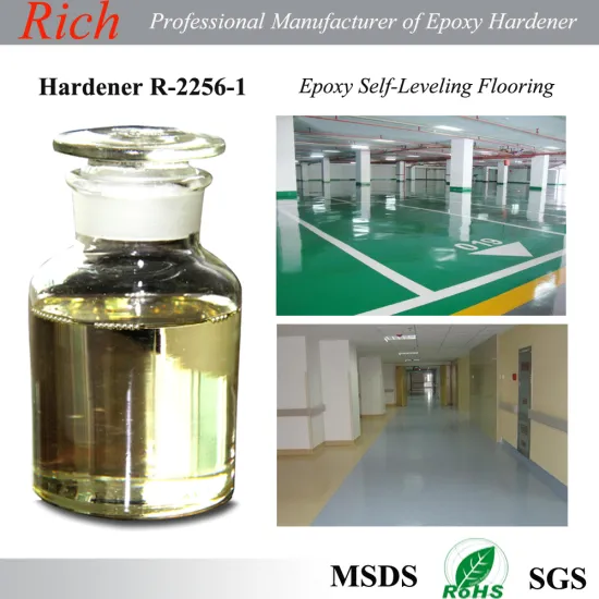Modified Polyetheramine Epoxy Hardener, Flooring coating curing agent R-2256-1 For Epoxy Self-Leveling Flooring Coatings