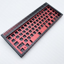 Case de teclado de teclado de aluminio de mecanizado OEM CNC personalizado