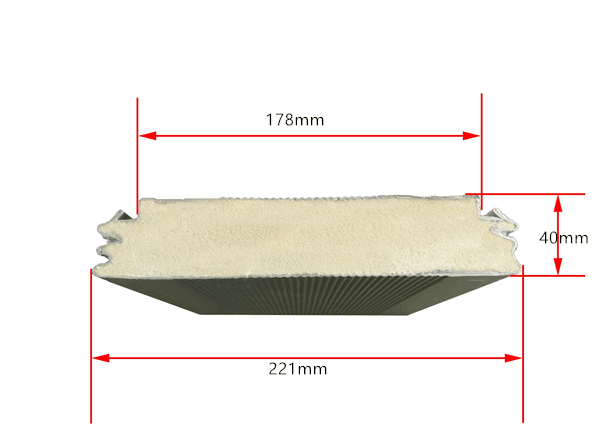 Anti-wind 40mm Thickness Panel Rapid Spiral Door