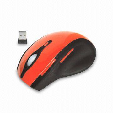 Wireless Laser Mouse with Automatic Sleep Function and Ergonomic Design