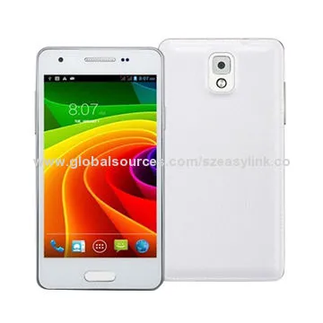 Dual-SIM Phones with Dual-SIM, Dual-standby, WCDMA/GSM, Black/White Color, 2,200mAh Battery