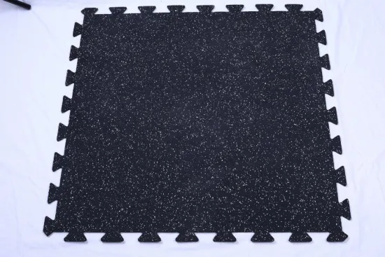 Anti-slip interlock rubber mats for gym