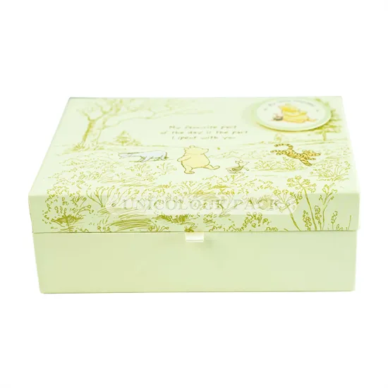 2022 hot selling cardboard baby gift keepsake box