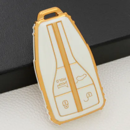 Four Buttons Car Key Fob Cover For Hongqi