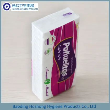 2016 Hotsale Fine and super soft perfume facial tissue paper