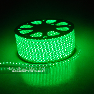 Green 220V 3528 SMD Waterproof LED Strip Light