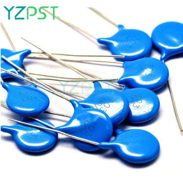 Kualitas tinggi biru Ceramic Capacitor 100 PF